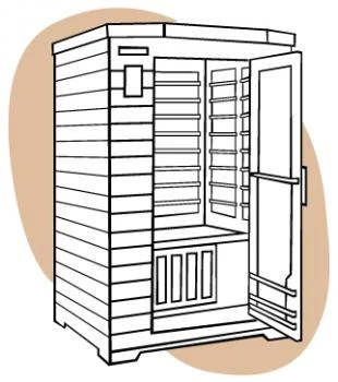 Electric Infrared Sauna Heater For Sauna Room Electric Infrared Sauna Heater For Sauna Room