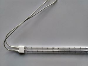 클리어 트윈 튜브 석영 할로겐 적외선 히터 램프